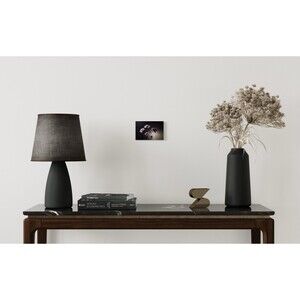 Luminous Purple Blooms HD metal wall art print 4 x 6 inches